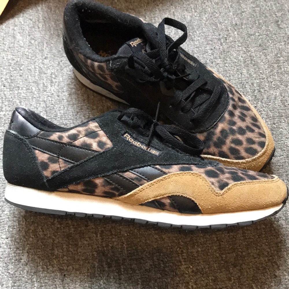 Reebok Classic Cheetah Print Sneaker